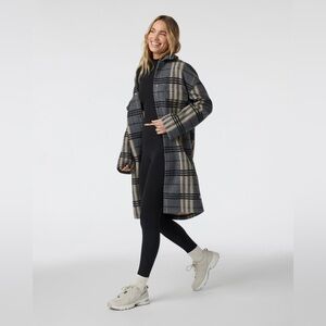 NWT Vuori Women's Ballard Coat in Charcoal | XL